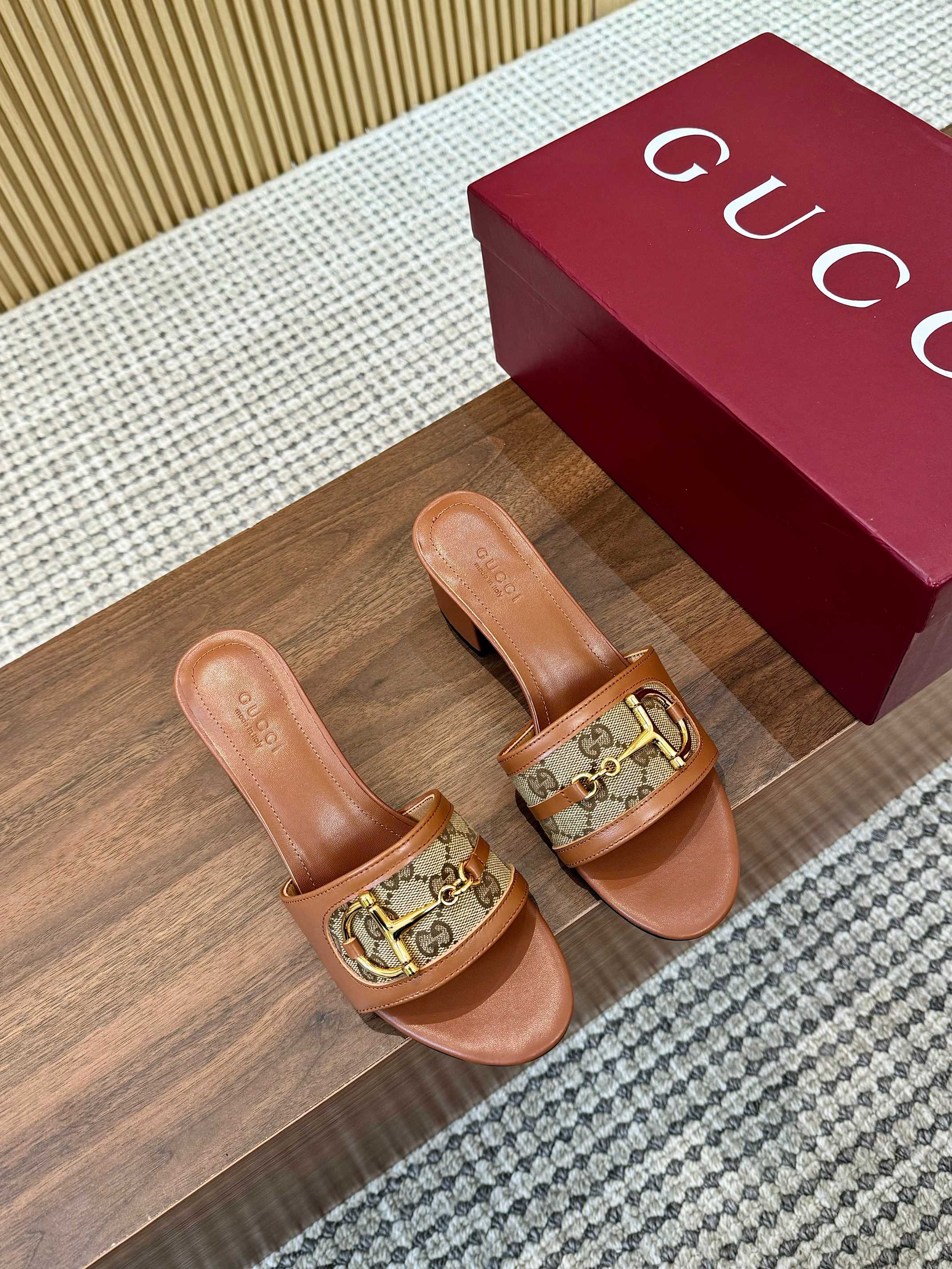 GUI slide sandal with Horsebit 1825062311