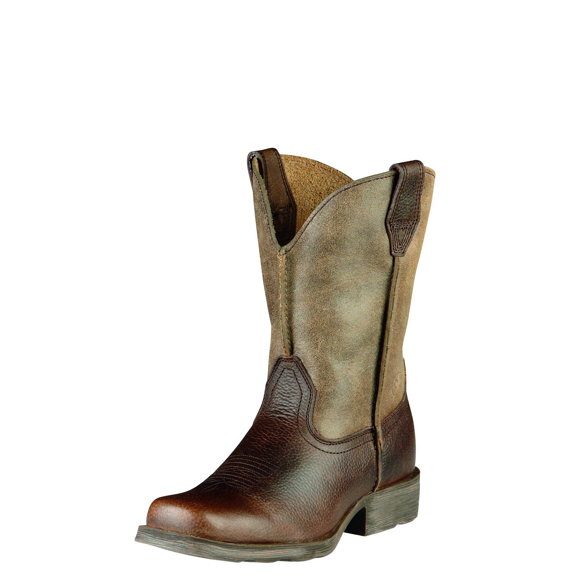 ARIAT Kids Rambler Boot - Earth/Brown Bomber
