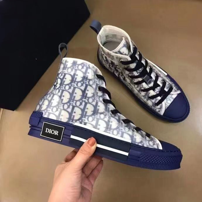 Classic high-top luxury men's and women's casual shoes