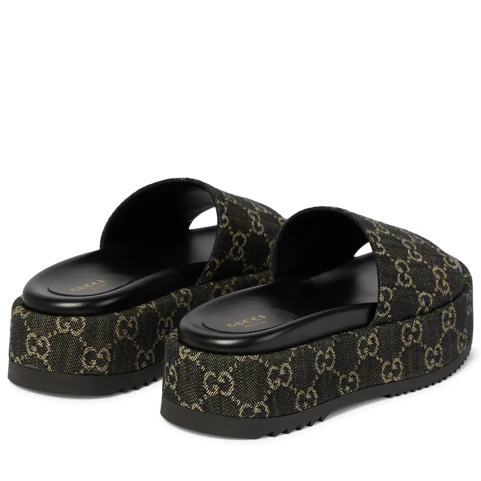 2G Women Black Slip On Sandal G03