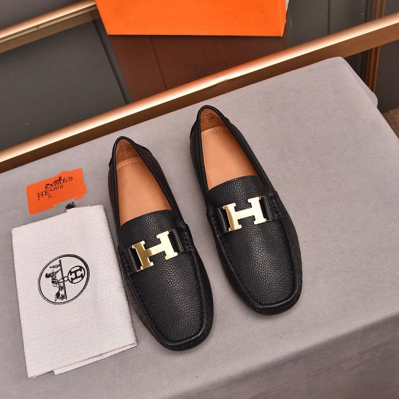 Genuine Leather Casual Comfortable Men's Slip-on Shoes PD05202412401