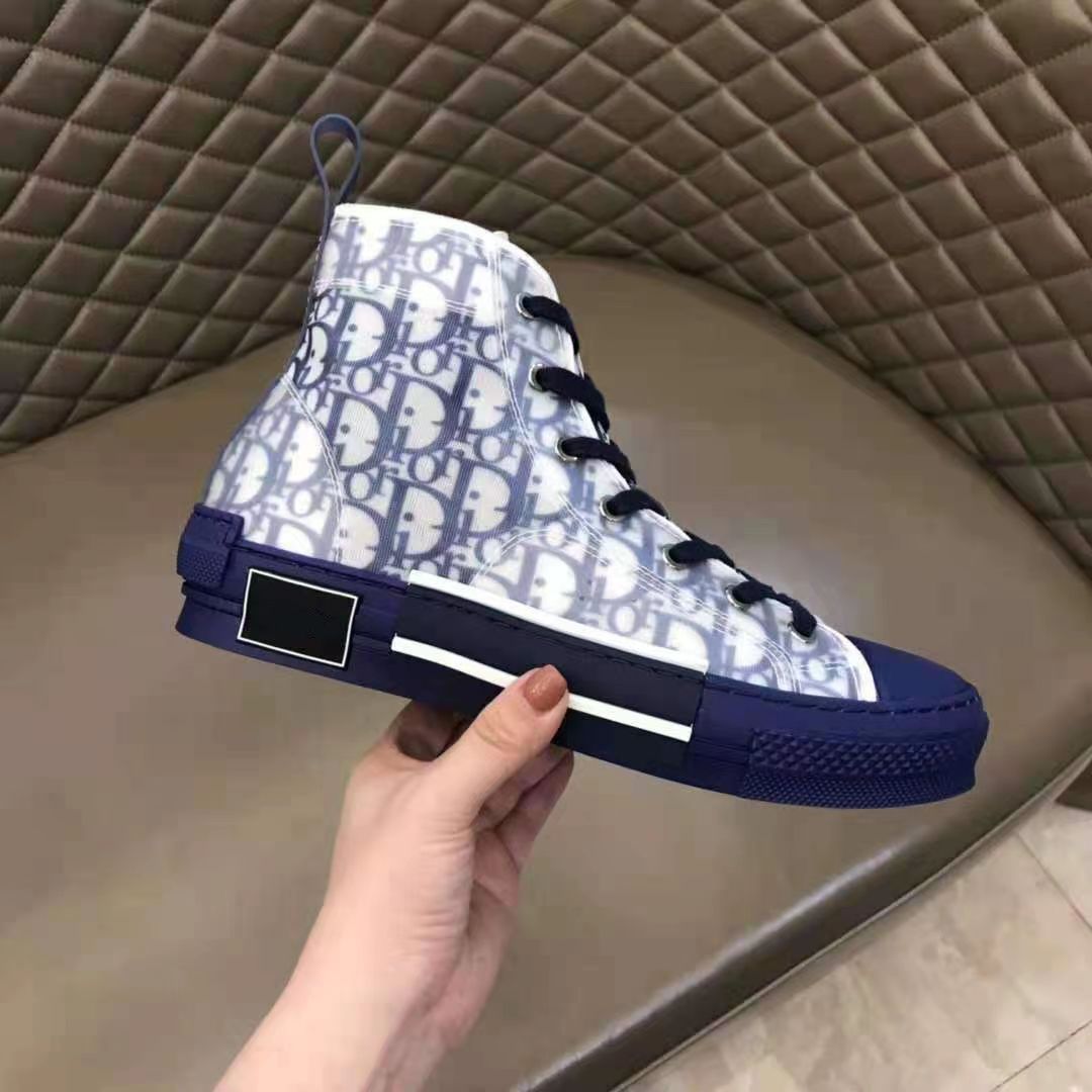 Classic high-top luxury men's and women's casual shoes