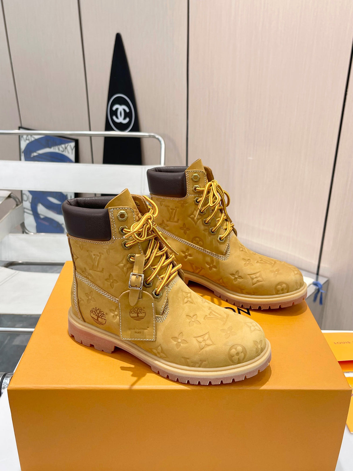 New fashion printed couple Martin boots 0724122601