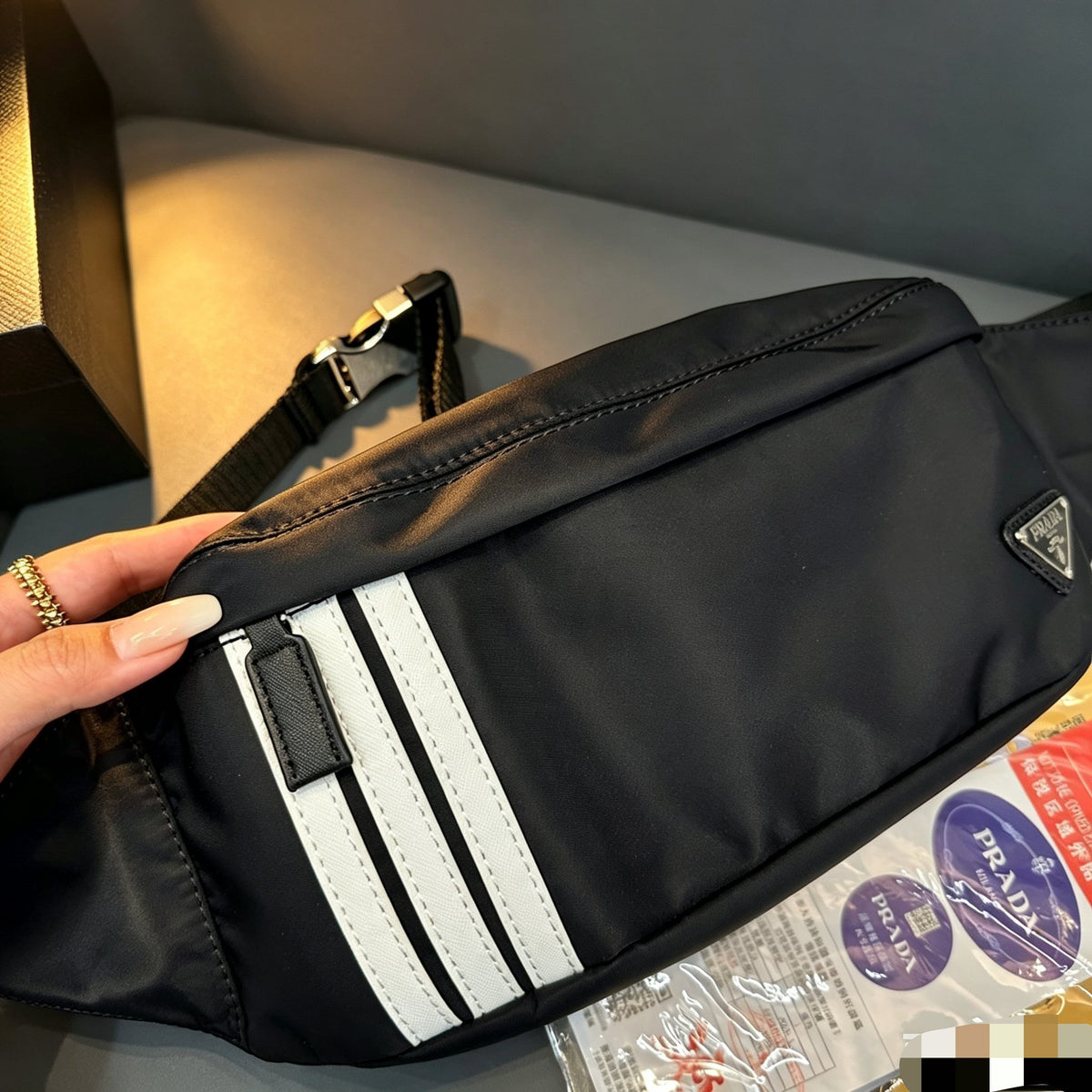 PR nylon waist bag 1825052322