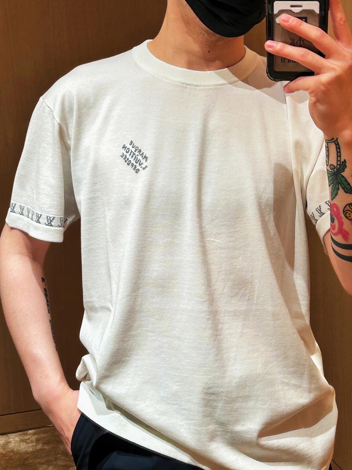 VV Knitted short-sleeved T-shirt unisex 1825052209