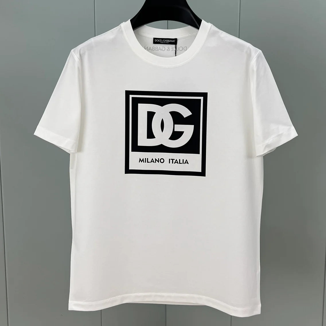 DG Printed Cotton Short Sleeve T-Shirt 3D1025042905