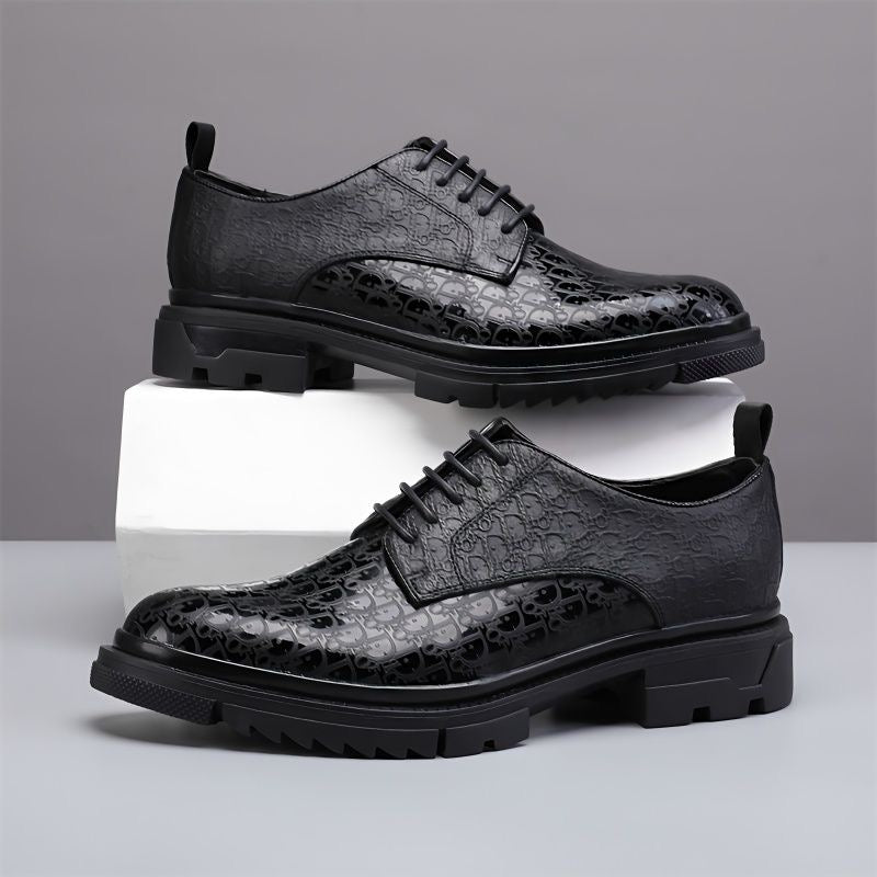 D logo classic letter carving slip-on shoes PD16063001