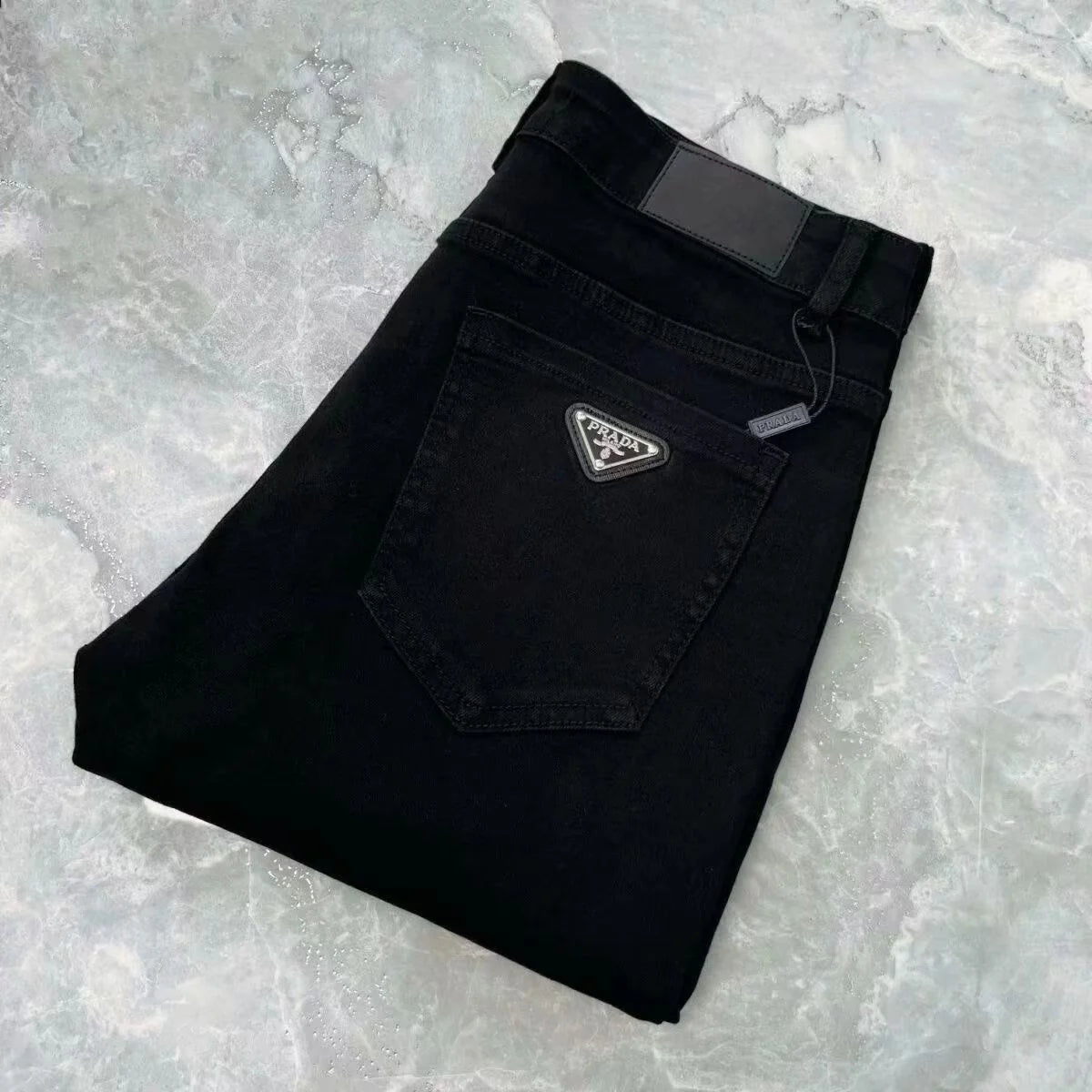 Spring And Summer New Triangle Standard Jeans 1024060608