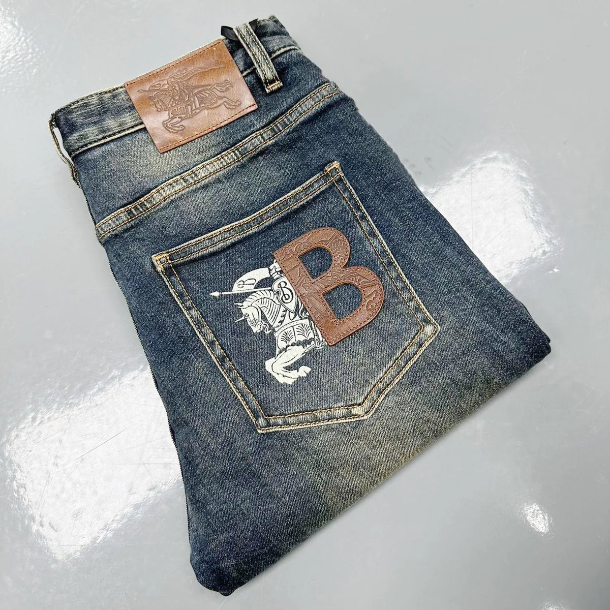 New denim trousers 1025021226