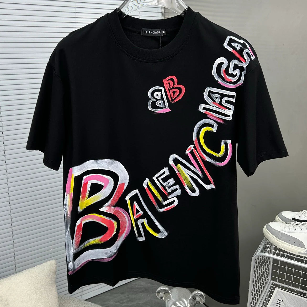 New short-sleeved round neck t-shirt 3D1025031103