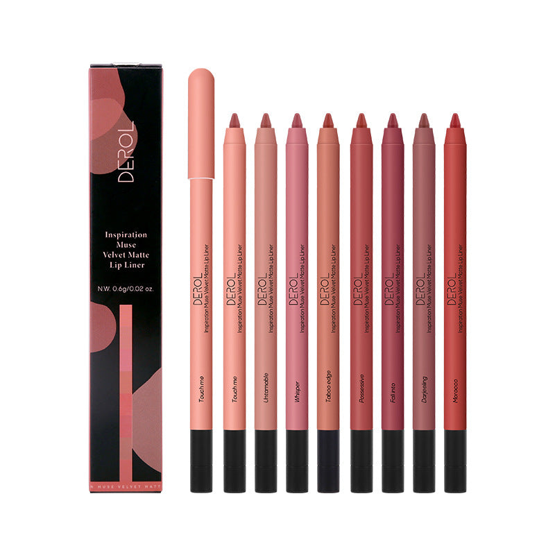 Derol Matte Lip Liner & Lipstick