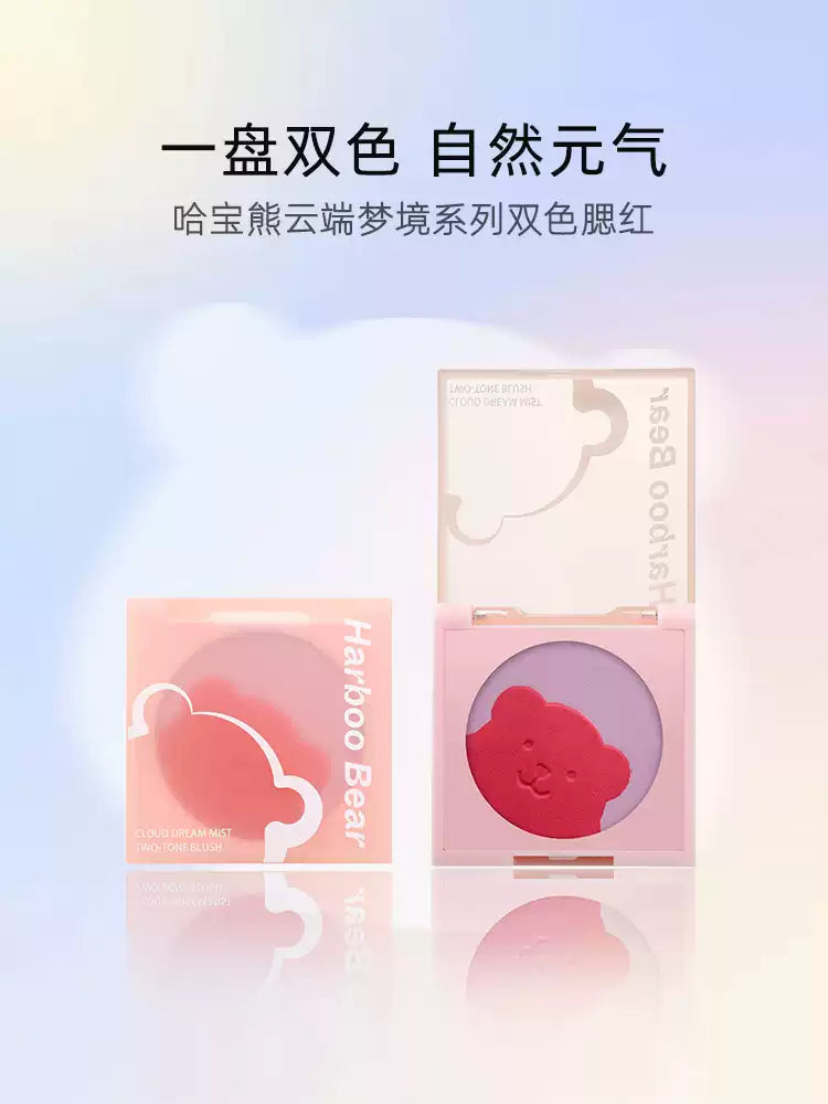 Habao Bear Cloud Dream Blush Duo