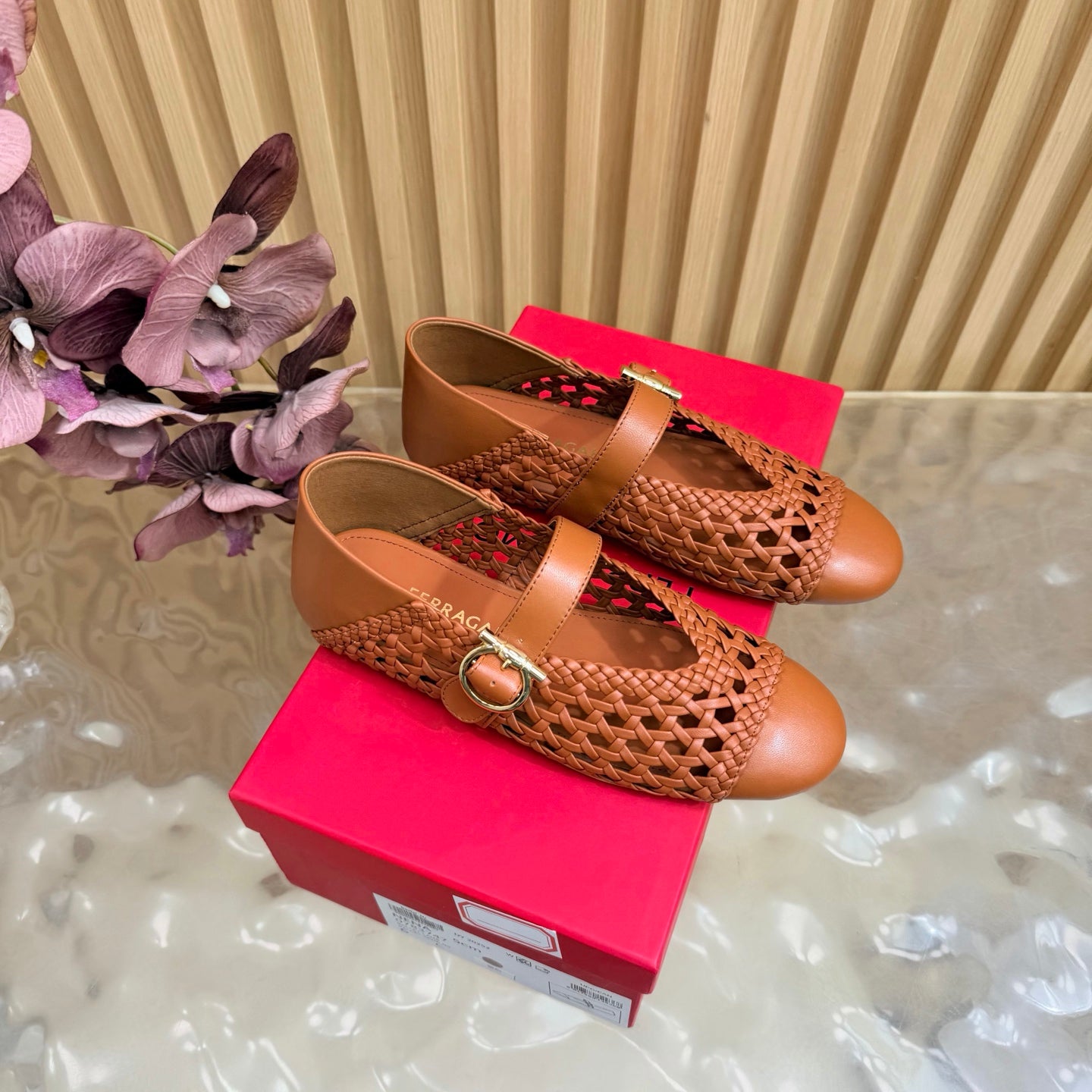 FM Gancini buckle ballet flat 1826060903