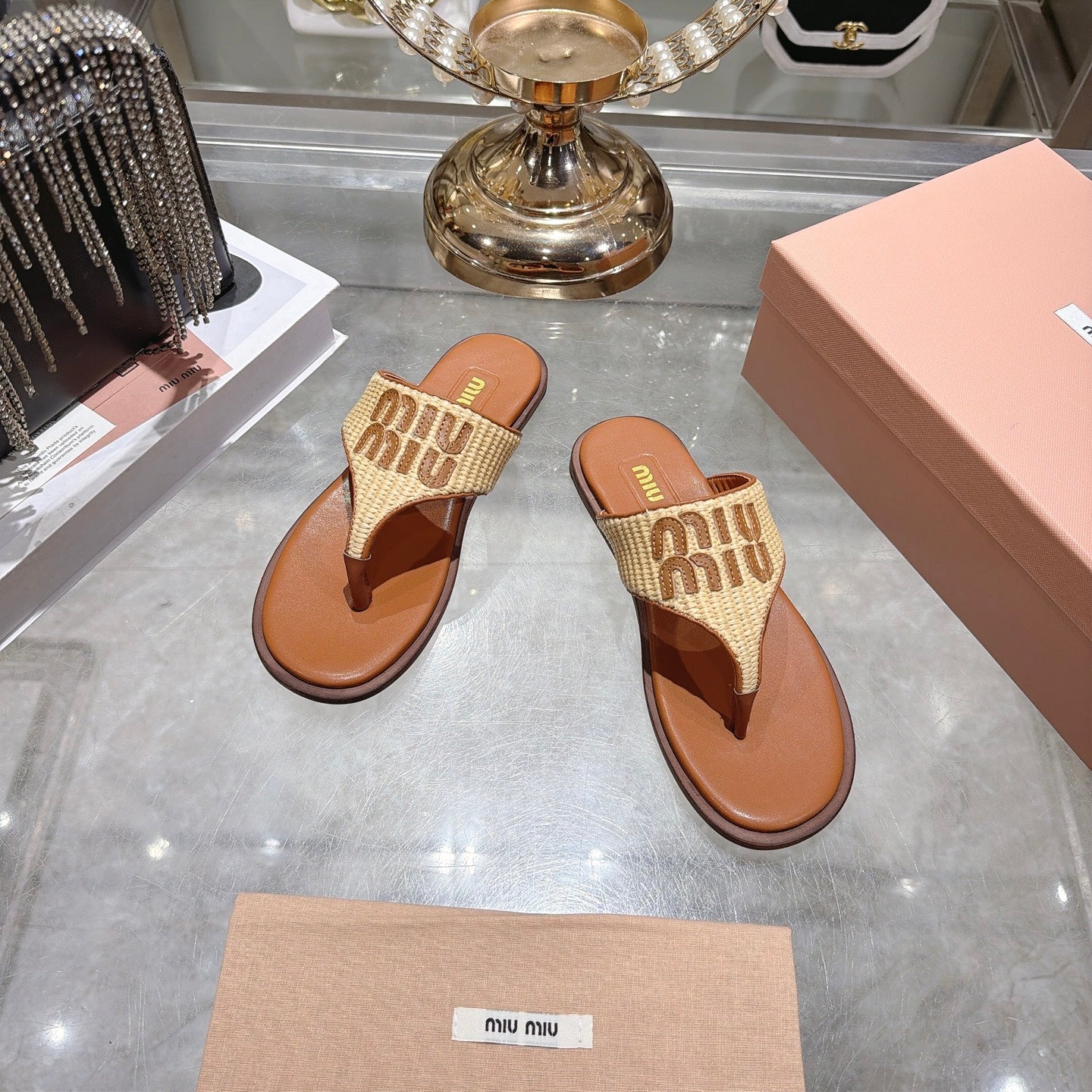 MM Straw flip flops 1826062502