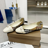 BBR Classic Plaid Flat Shoes Women 1025051619