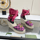 New  Leather G Logo women's shoes XC052024011106