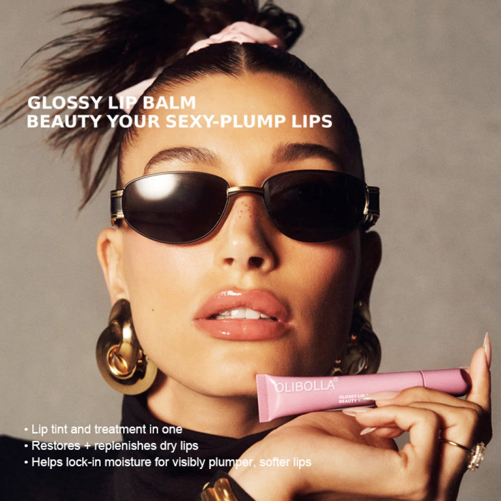 OLIBOLLA polypeptide lip gloss liquid lip gloss water light lip glaze lip plumping oil moisturizing lipstick cross border Yingrun image 4