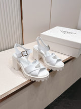 PD leather platform sandals 1826071302