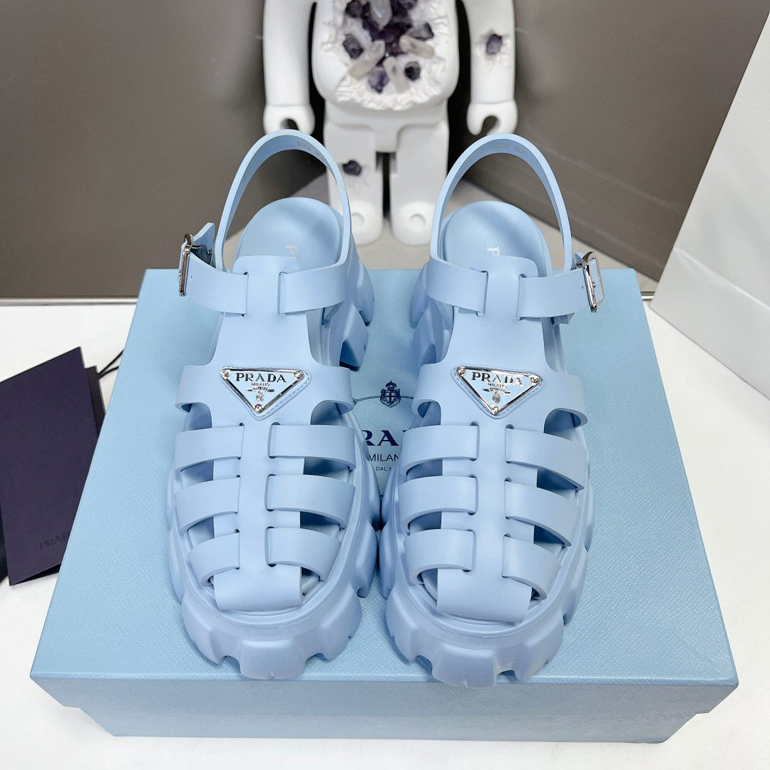 P luxury dopamine leather sandals XC0723081602