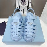 P luxury dopamine leather sandals XC0723081602