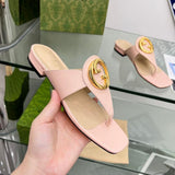 Fashion new Flip-flops square head sandals PD10062643