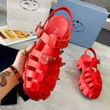 P luxury dopamine leather sandals XC0723081602