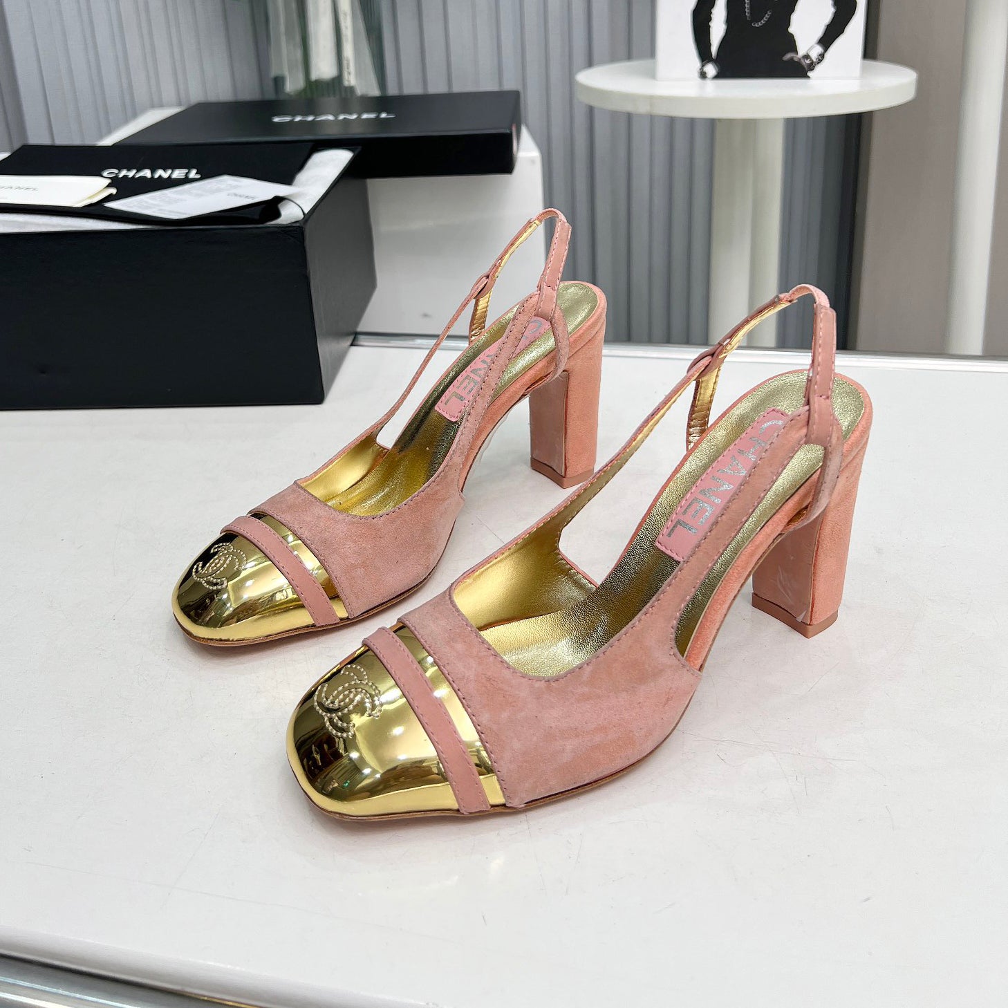 New High Heels Mary Jane Square Toe Sandals  1024031804