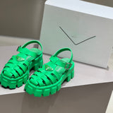 P luxury dopamine leather sandals XC0723081602