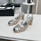New High Heels Mary Jane Square Toe Sandals  1024031804