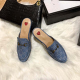 G's Leather Half Slippers - 10 styles