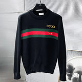 New wool blend round neck long sleeve jumper 1024122010