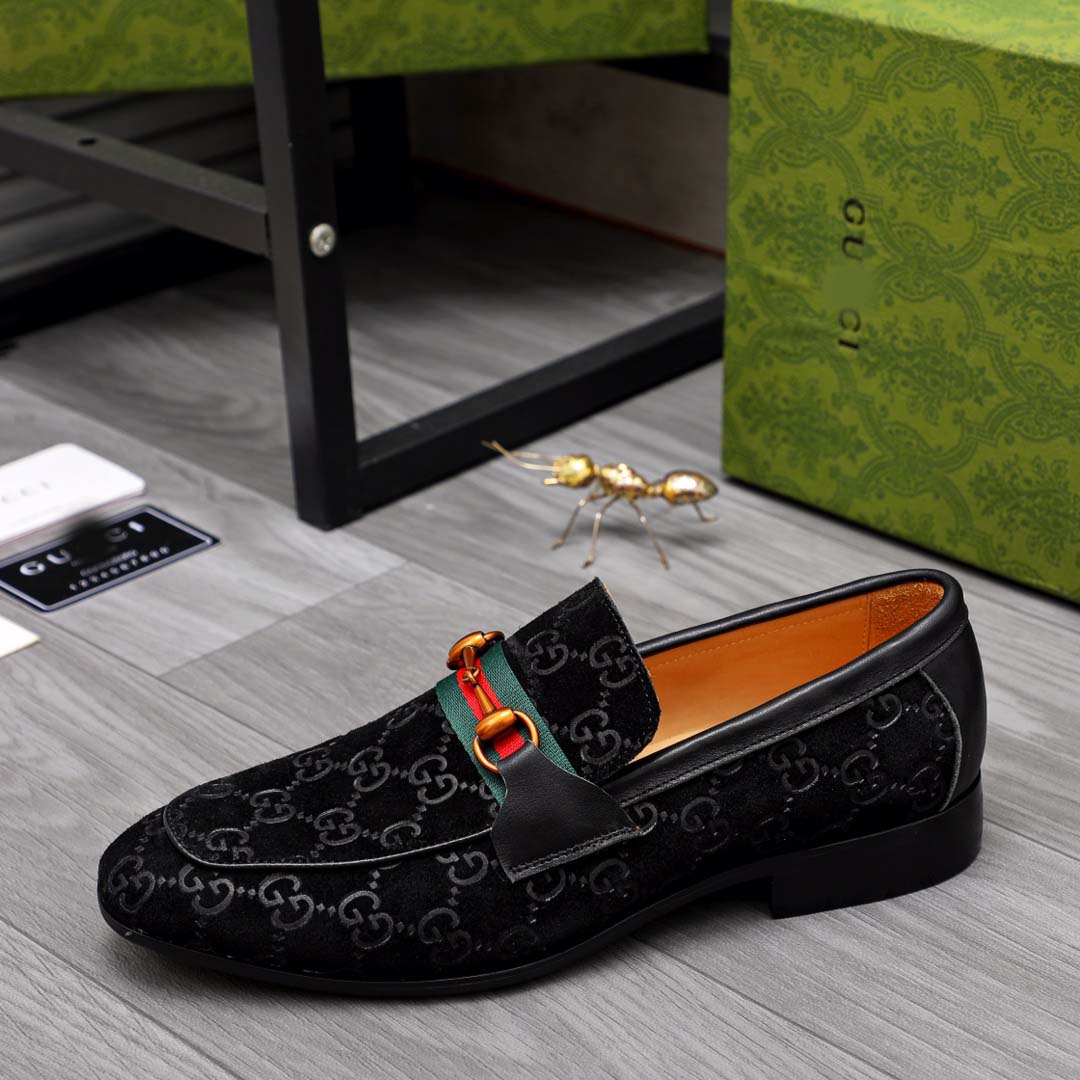 D Black G Print Shoes