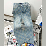 VV Plaid jeans 1825022820