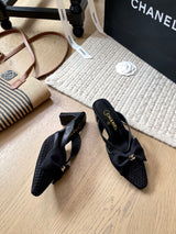 CNL Bow and pearl buckle sandal 1825042901
