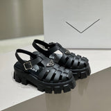 P luxury leather sandals XC0723081601