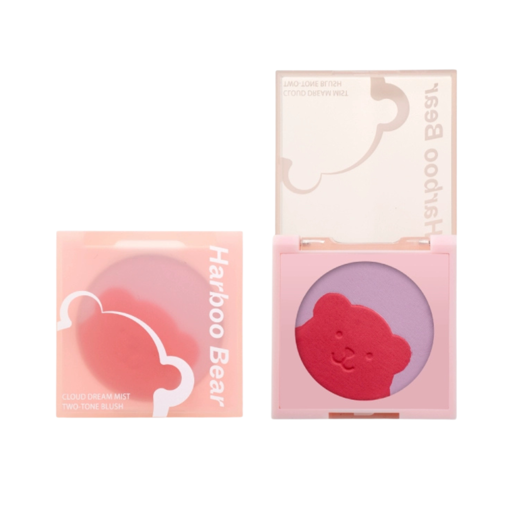 Habao Bear Cloud Dream Blush Duo