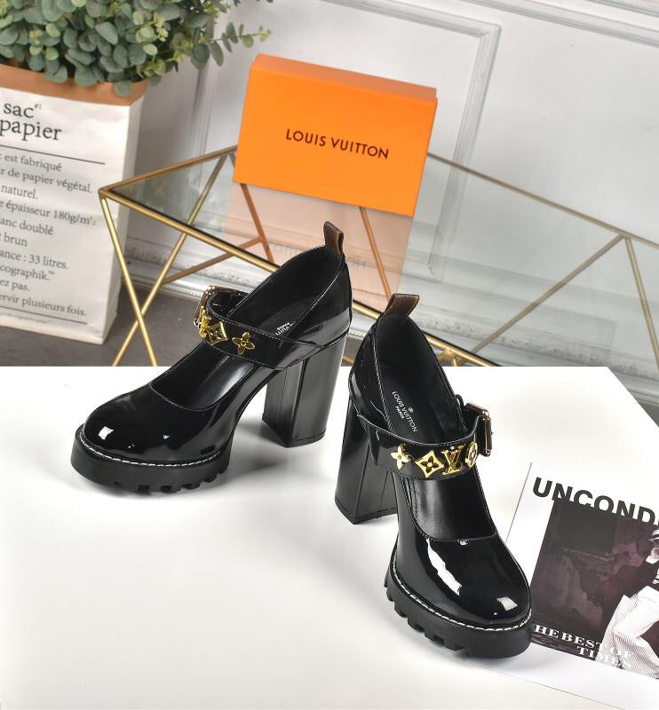 Classic presbyopia rose high heels XC1623072001