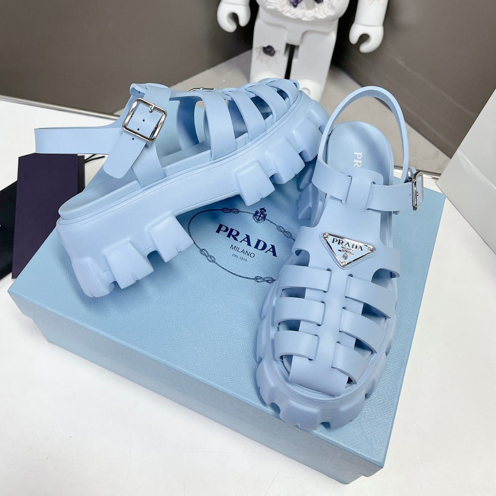 P luxury dopamine leather sandals XC0723081602