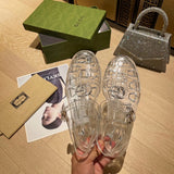 2023 New Hot Sale Colorful G Logo Jelly Women Sandals