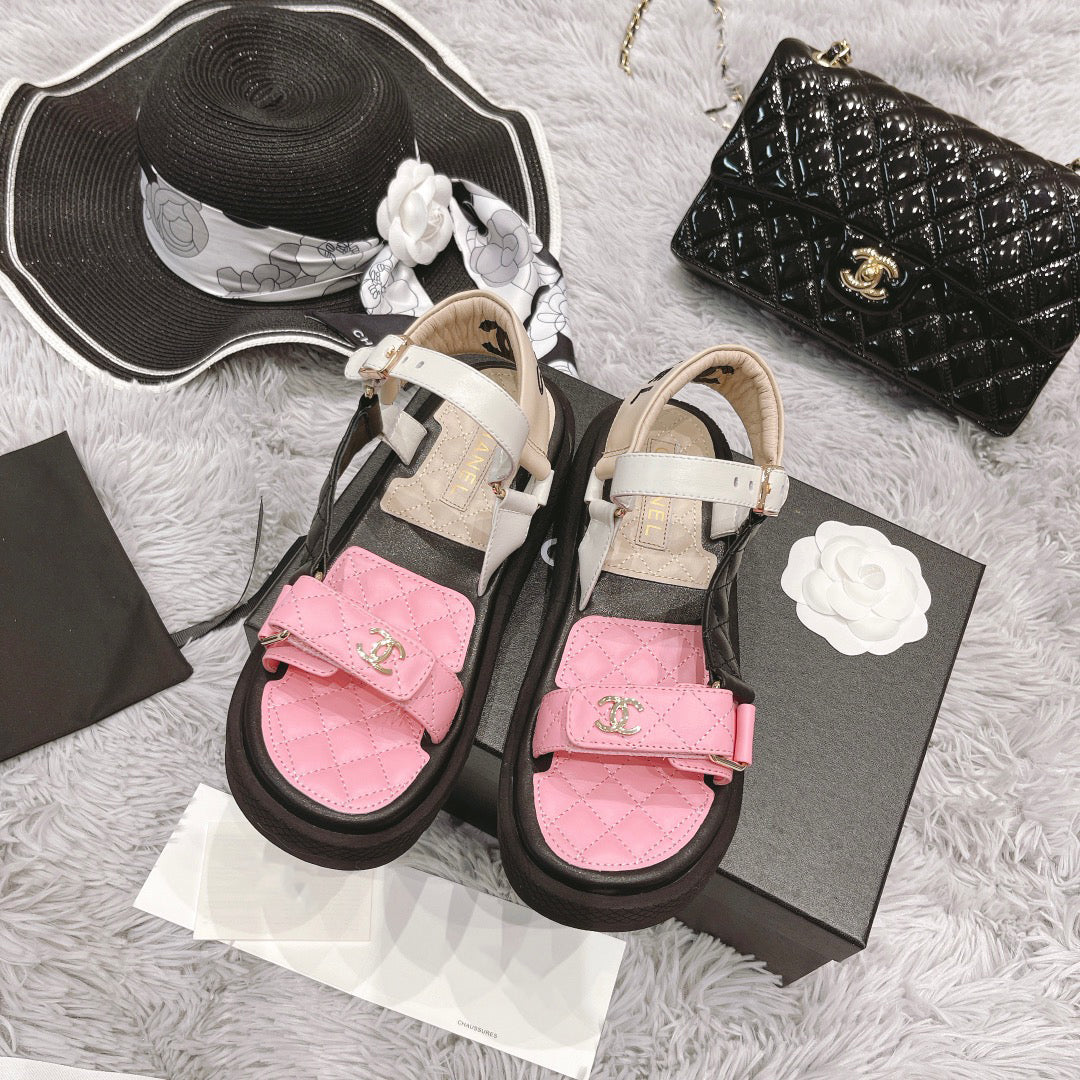 CL Holiday Color Platform Sandals XC16062301