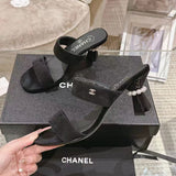 CNL Mary Jane exquisite pearl hot diamond combination high heels 1824061802