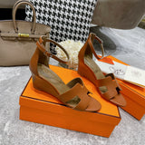 Fashionable wedge sandals 1824032301
