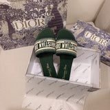 Embroidered Slippers