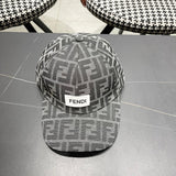 Branded Canvas Jacquard Letter Baseball Cap 1025040104