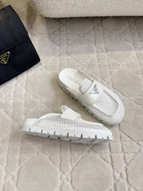 PR Mesh flatform mules 1826060207