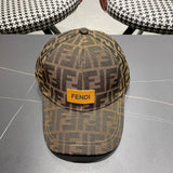 Branded Canvas Jacquard Letter Baseball Cap 1025040104