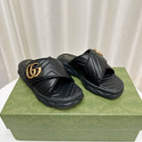 G Buckle Platform Beach Slippers 1824061306