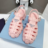 P luxury dopamine leather sandals XC0723081602