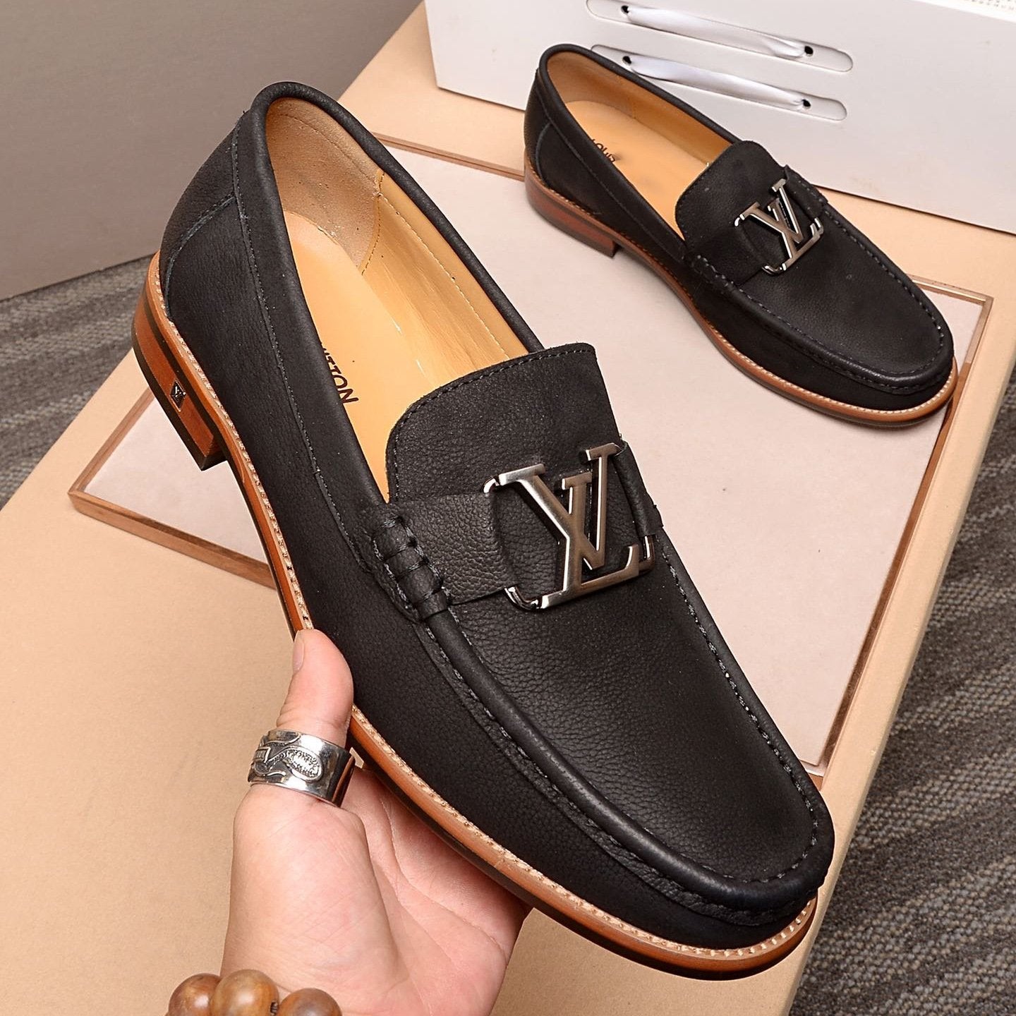 Luxury Genuine Leather Mens Shoes 0425010604