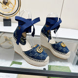 New  Leather G Logo women's shoes XC052024011106